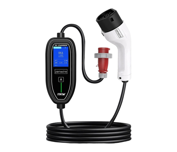 Zenwire Ładowarka do Samochodu Elektrycznego EV 11KW 16A Typ 2 7m - 1604677 - zdjęcie